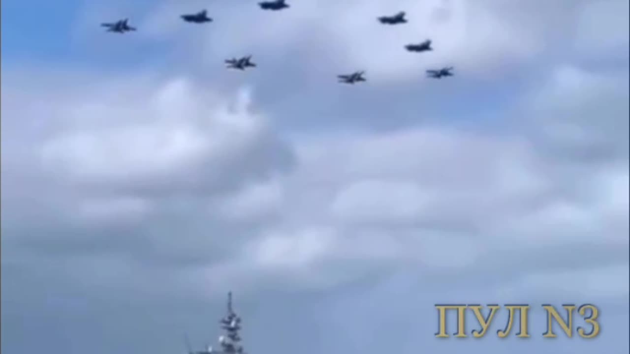 U.S. military shows how their aircraft carriers are rushing to Israel's aid