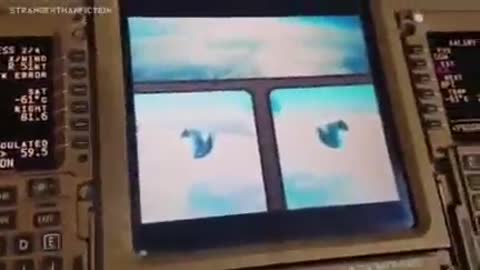 the "chemtrail generator" demonstrated from the cockpit.