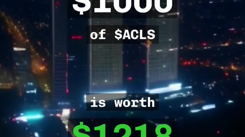 🚨 $ACLS 🚨 Why is $ACLS trending today? 🤔