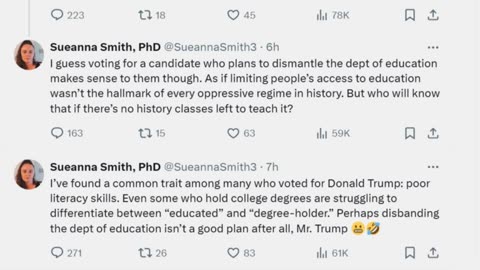 Sueanna Smith, University of South Carolina instructor, blames 'uneducated' after Trump wins