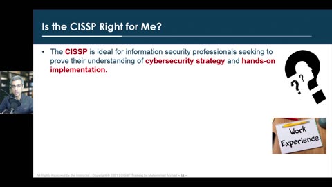 02 - CISSP is this right certification for me and its feature set