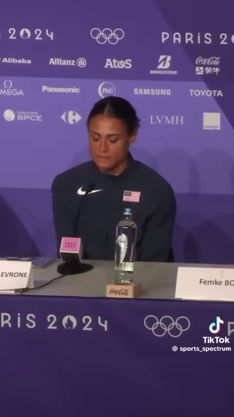 Women's 400m hurdles Olympic gold medalist Sydney McLaughlin-Levrone gives all the glory to God!