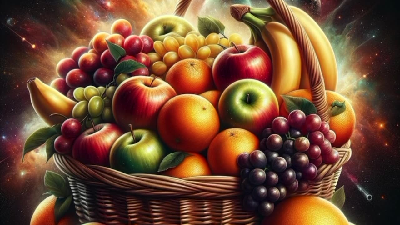 Fruit Basket & some Cosmos #shorts #aiart #artificialintelligence #chatgpt