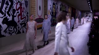 Dior features dazzling haute couture in Paris