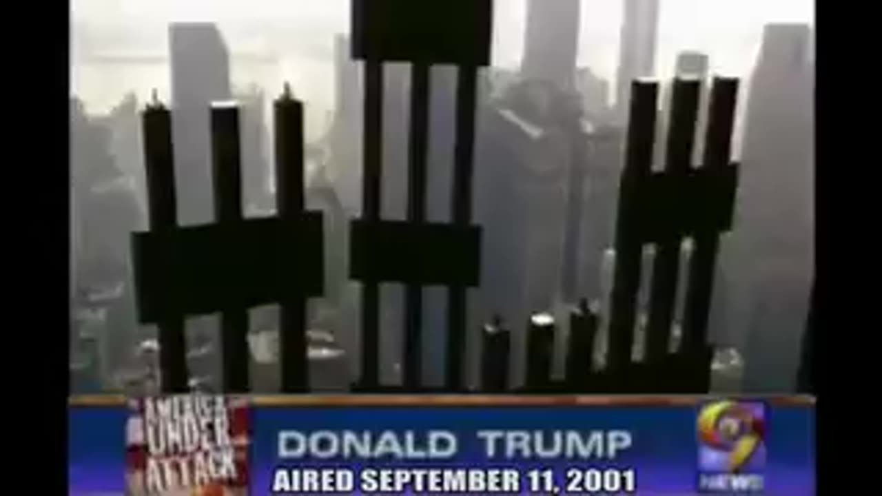 Donald Trump on 9/11/2001