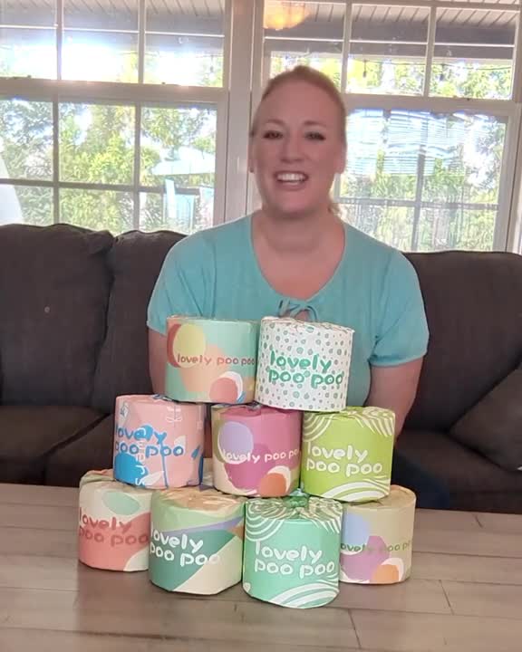 Lovely Poo Poo Bamboo Toilet Paper Review