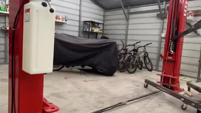 A new hoist was installed in the factory today, and the repair shop can't live without it.