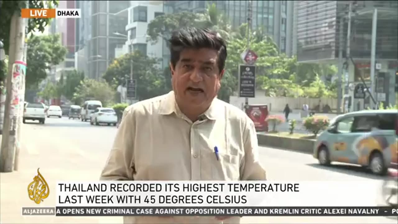 Asia heatwave pushing temperatures to record levels