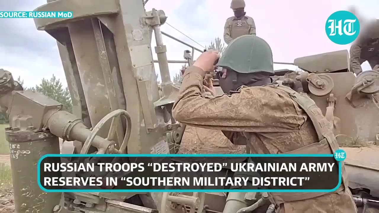 Russia films deadly attack on Ukrainian forces; Artillery rains fire on Kyiv's forces | Watch