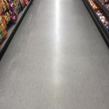 Walking through the store