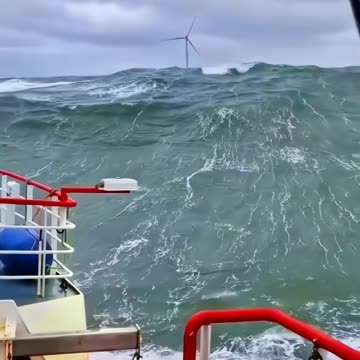 Waves like mountains ⛰️