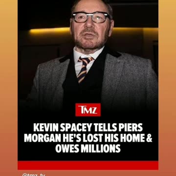 Kevin spacey lost his fortune he planned get it all back 6/27/24