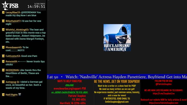 2022-03-26 13:00 EDT - PSB Movie Time: