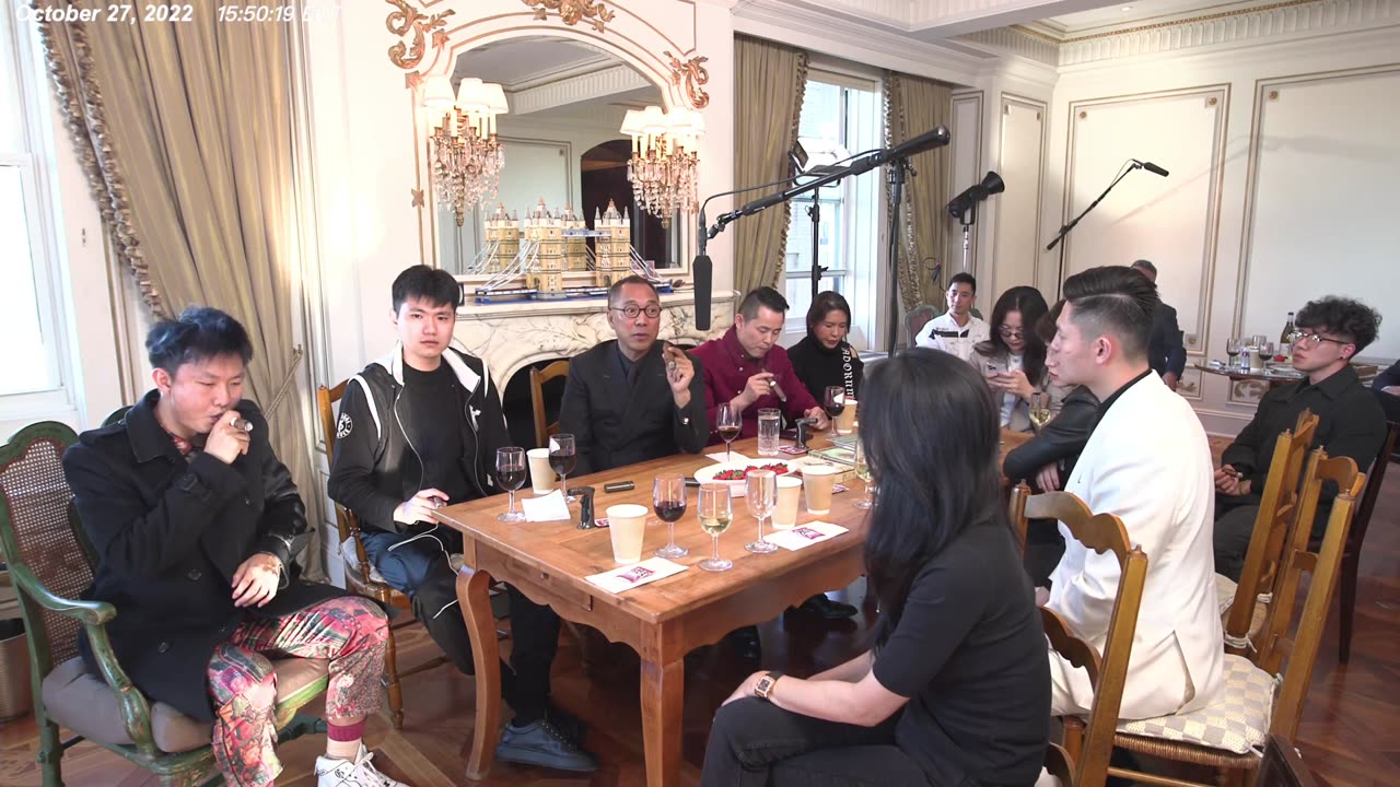 20221027文贵先生直播：二十大后七哥家的大Party