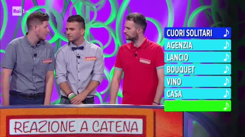 RAIUNO - Reazione A Catena-La Catena Musicale (23/08/2018)