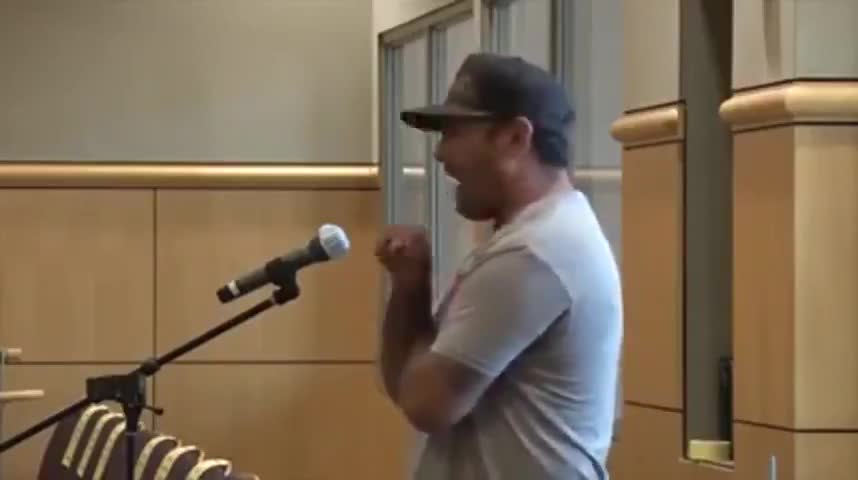 A COMBAT VETERAN GIVES HIS CITY LEADERS A WARNING ABOUT WHAT IS TO COME.