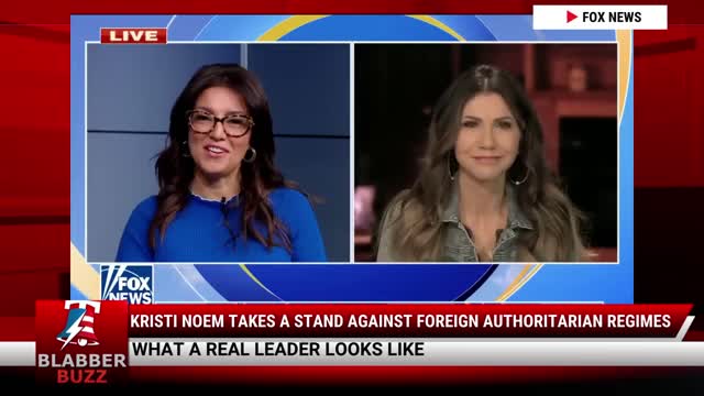 Kristi Noem Takes A Stand Against Foreign Authoritarian Regimes
