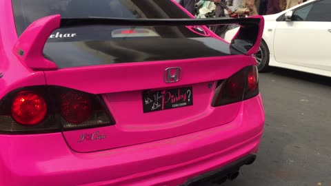 Modified honda civic
