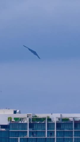 B-2 Spirit Stealth Strategic Bomber Spotted Flying Over Miami Beach