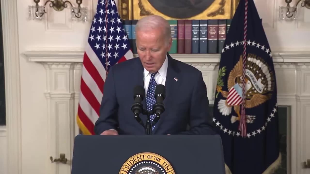 Joe Biden says the conduct of Israel's "response" in Gaza has been "over the top."