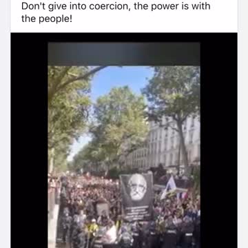 France! Do not give in to coersion