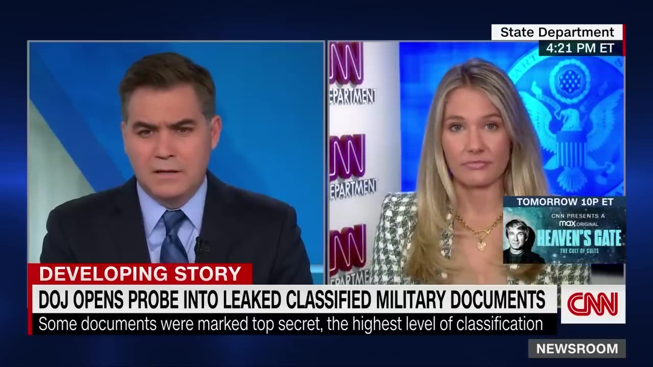 DOJ to investigate leaks of apparent classified US military documents
