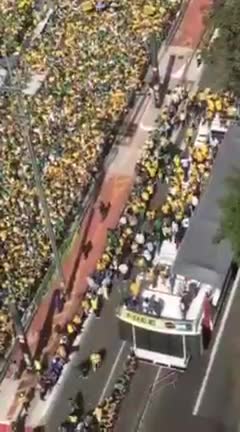 Brazil - 3 million people showed up to protest in Brasilia Yesterday
