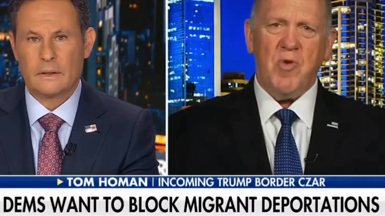 Tom Homan: What Democrats have done is treasonous!