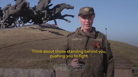 Bizarre video by "governor" of Kherson region Saldo in Ukrainian