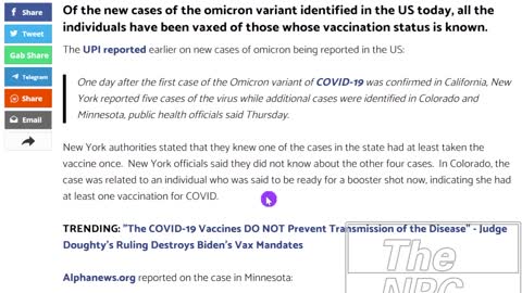 All Moron Variant Infected People In The US Are Jabbed