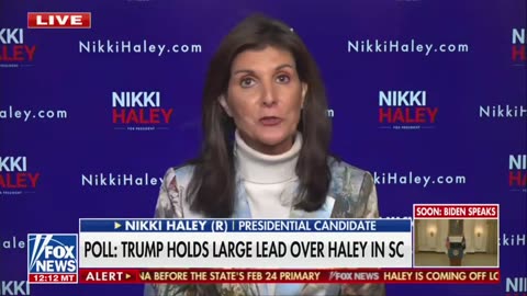 I real don’t think Nikki Haley is that bright...