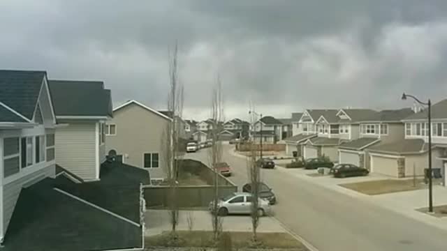 Suburban Scene - time lapse