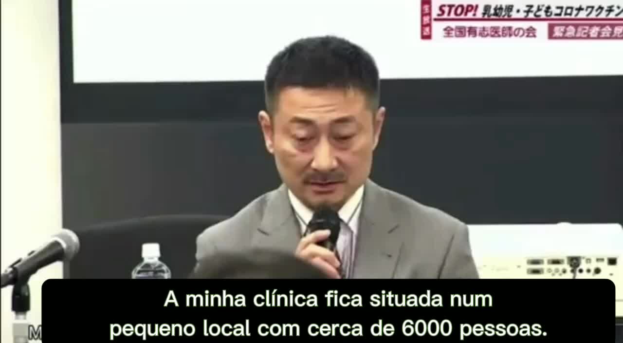 ⚠️Dr. Akinori Fujisawa - Não quero ver mais vítimas de vacinas COVID-19⚠️