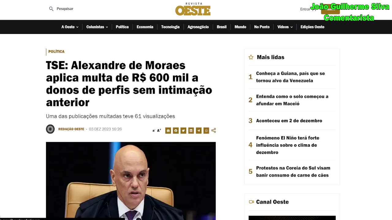 BOMBA!! MORAES ABALA O PÁIS APÓS DECISÃO!! PÂNICO TOTAL....