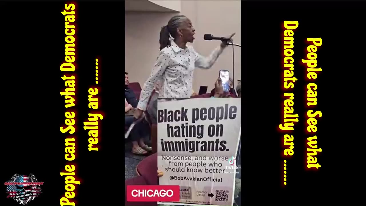 Oh boy, black people are not happy in Chicago! .......