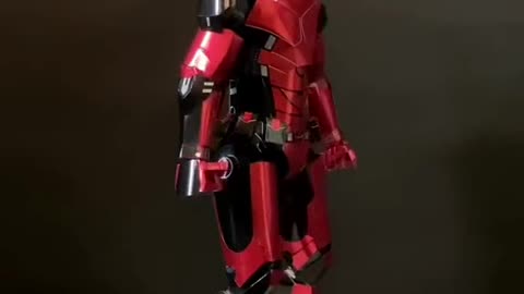 Iron man making from cococola can