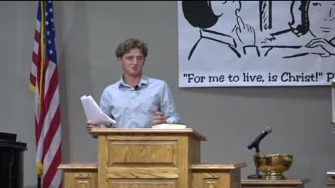 "Take-up Your Cross & Follow Christ" - Karter Wilson, sermon