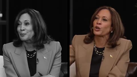 Kamala repeats same memorized line twice in one interview