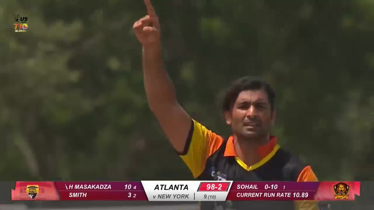 Match 12 Highlights_ New York Warriors vs Atlanta Riders _ US Masters T10 2023