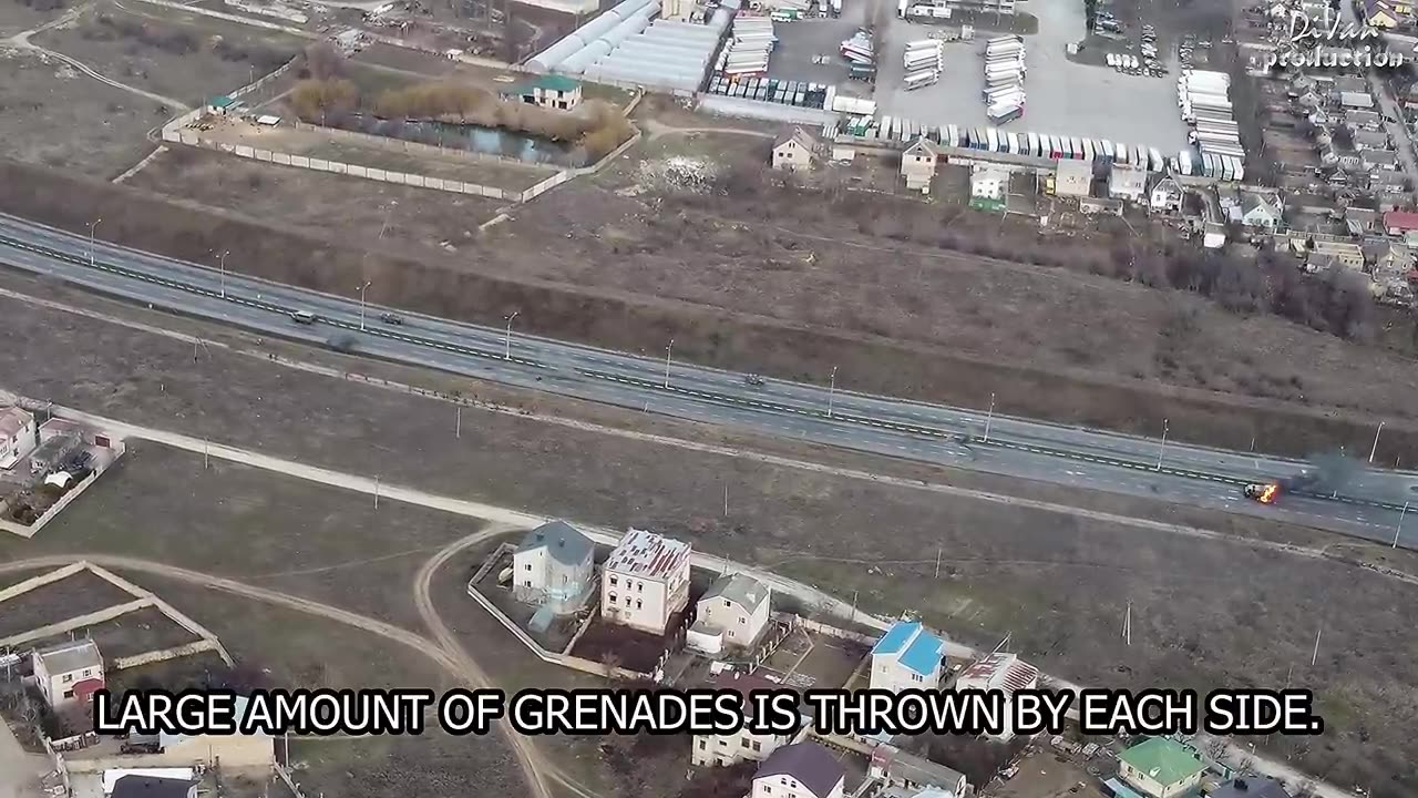 Ukraine War - Drone Shows Intense Close Combat Between Ukrainian Russian Troops In Kherson.