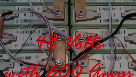 DIY 600 AMP 48V Battery Pack - Short