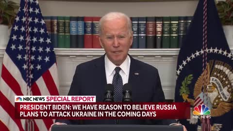 President Biden Updates on Ukraine Crisis