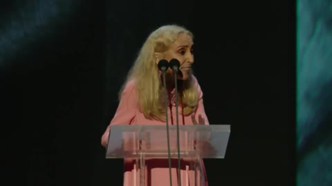 Franca Sozzani The Swarovski Award for Positive Change The Fashion Awards 2016