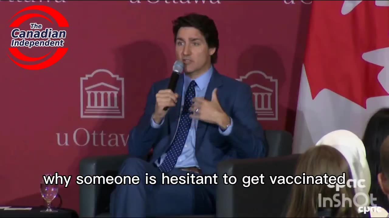 Justin Trudeau says that he didn’t “force anyone to get vaccinated,” and that he “chose to make sure that all the incentives and all the protections were in place to encourage Canadians to get vaccinated.”