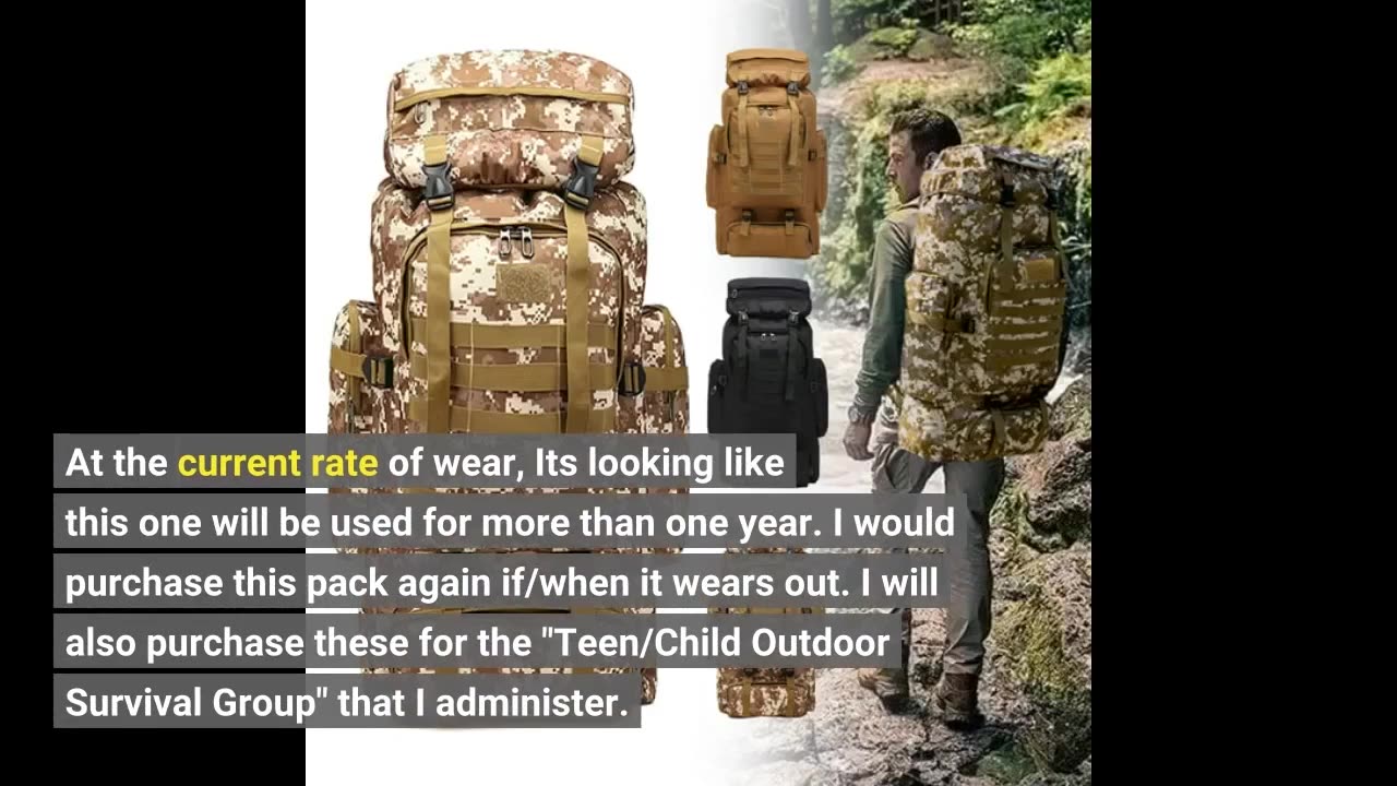 ARMY PANS #Backpack for Men Large Military #Backpack-Overview