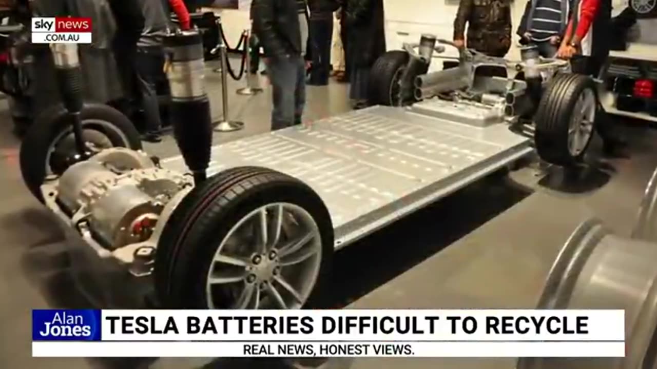 How do you recycle Tesla batteries？ Politicians are silent on this important subject