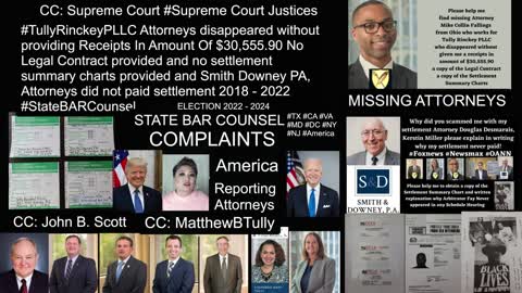 Missing Attorney Mike C. Fallings / Complaints / Gov. Greg Abbott / Rep. Louie Gohmert / SenTedCruz