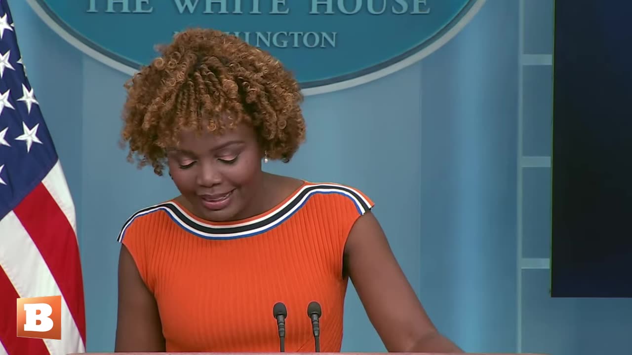 White House Press Secretary Karine Jean-Pierre briefing reporters & taking questions...