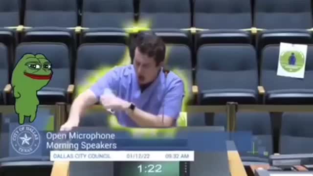 Alex Stein trolls Fauci & Dallas City Council.