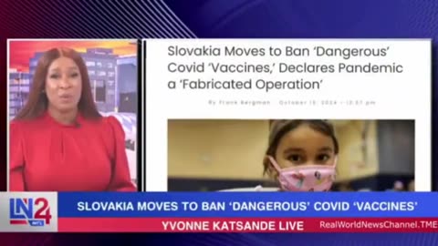 Slovakia severed it's "ties" with WHO & "anti Covid19 vaccines"